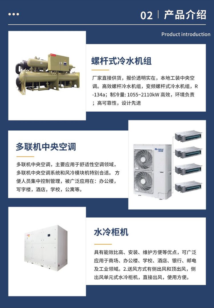辦公樓中央空調安裝